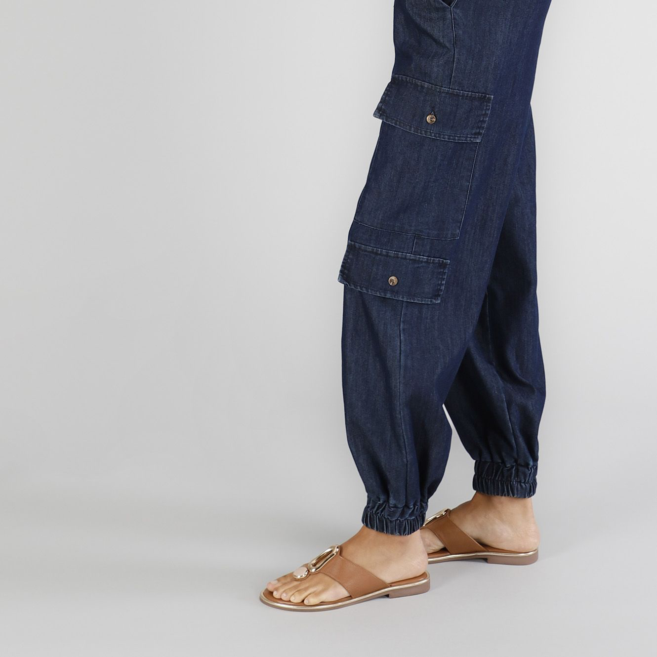 Pantaloni tipo cargo Cafè Noir