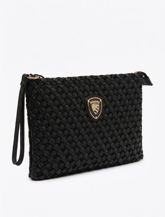 Pochette Blauer intrecciata Tung02