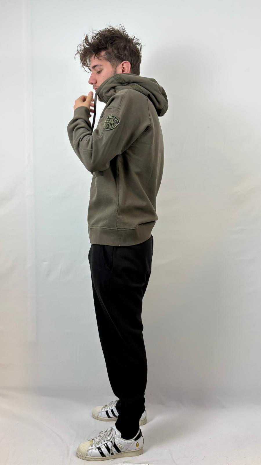 Felpa con cappuccio Blauer