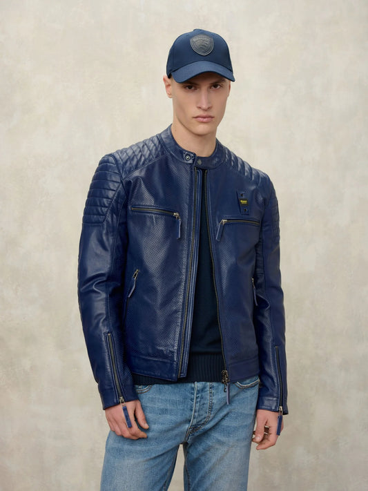 Giubbetto traforato Crossland Blauer