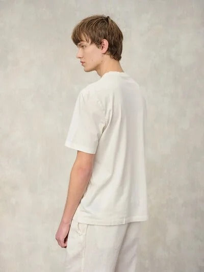 T-Shirt logo in tono Eutaw Blauer