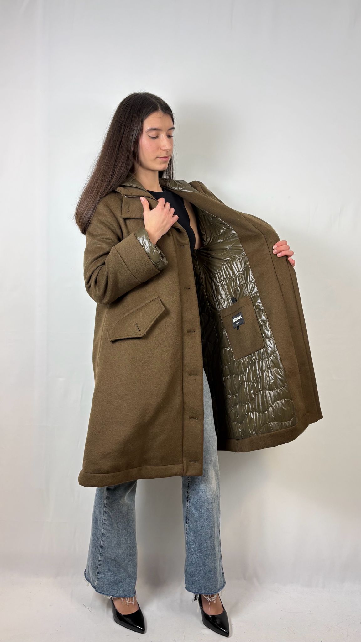 Cappotto parka Cerina Blauer
