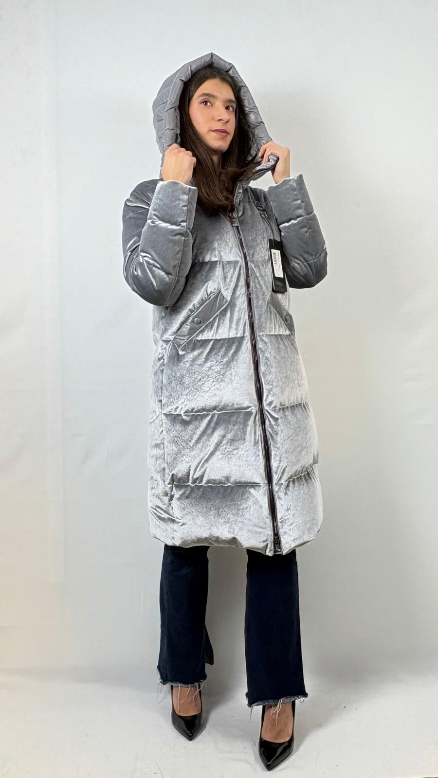 Piumino lungo Blauer Starling