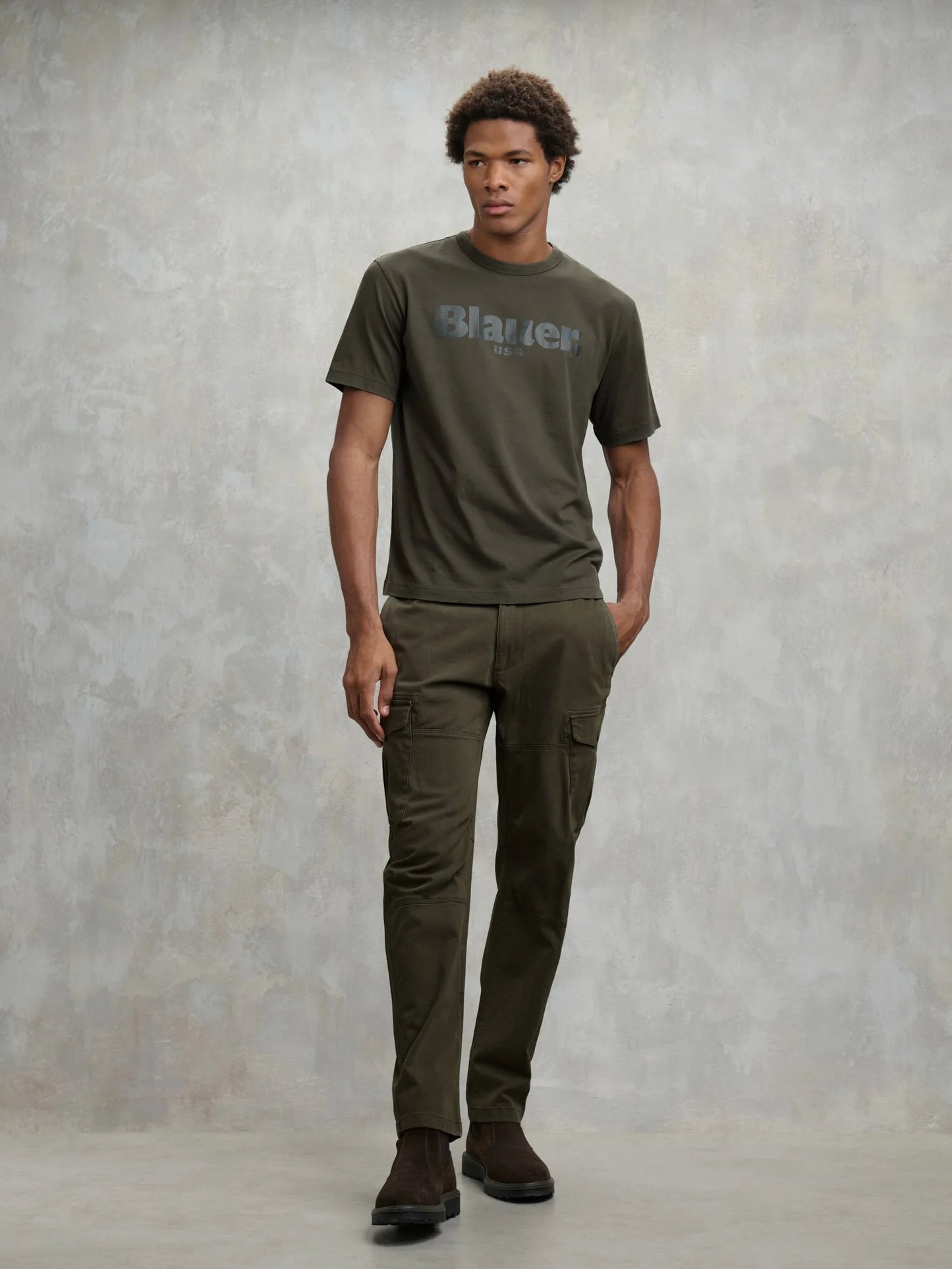T-shirt Bourn Blauer