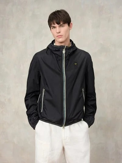 Giacca a vento nastrata Dodge Blauer