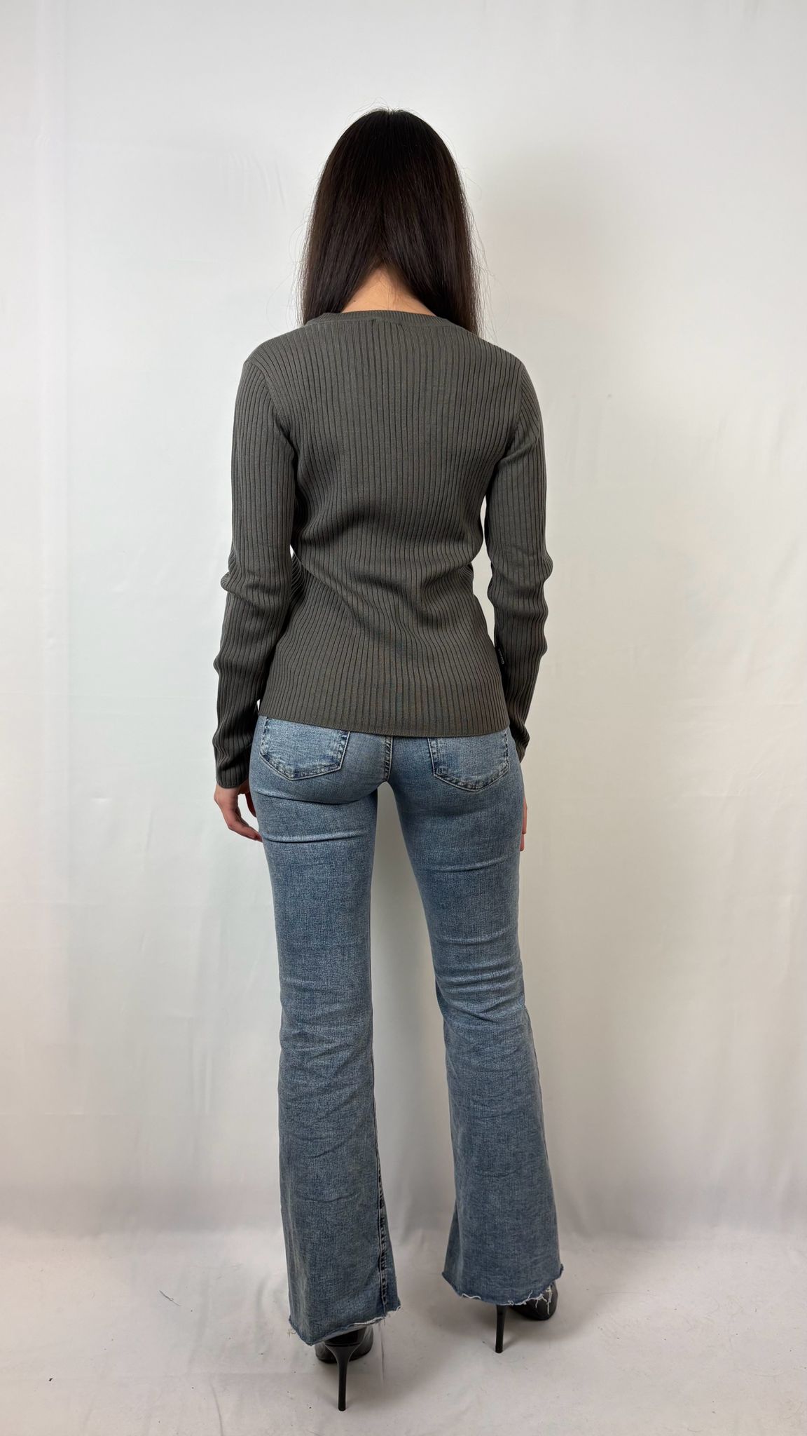 Maglia a costina Mahoney Blauer