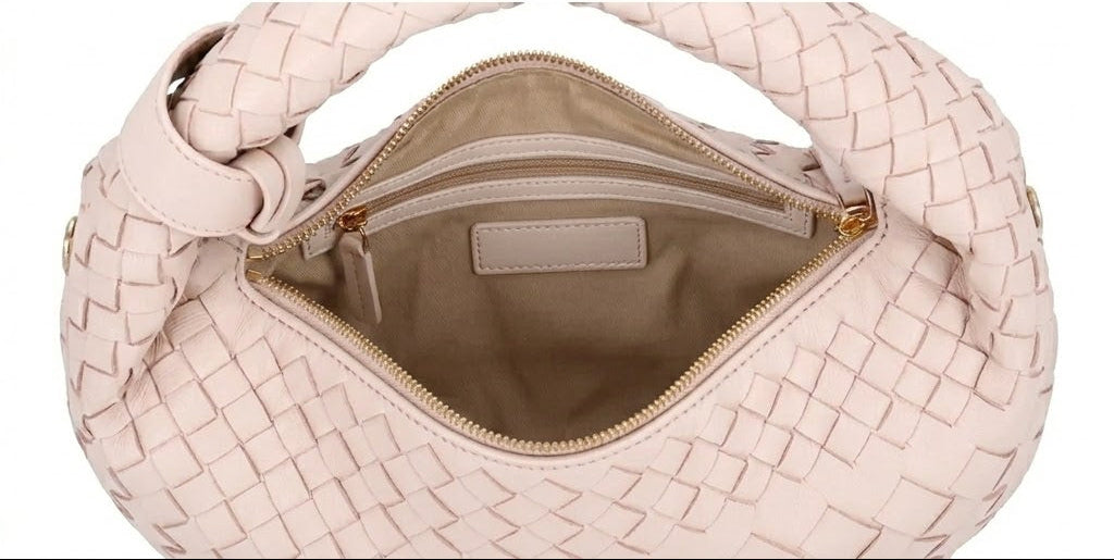 Borsa a mano mini Milano colore rosa Tosca Blu