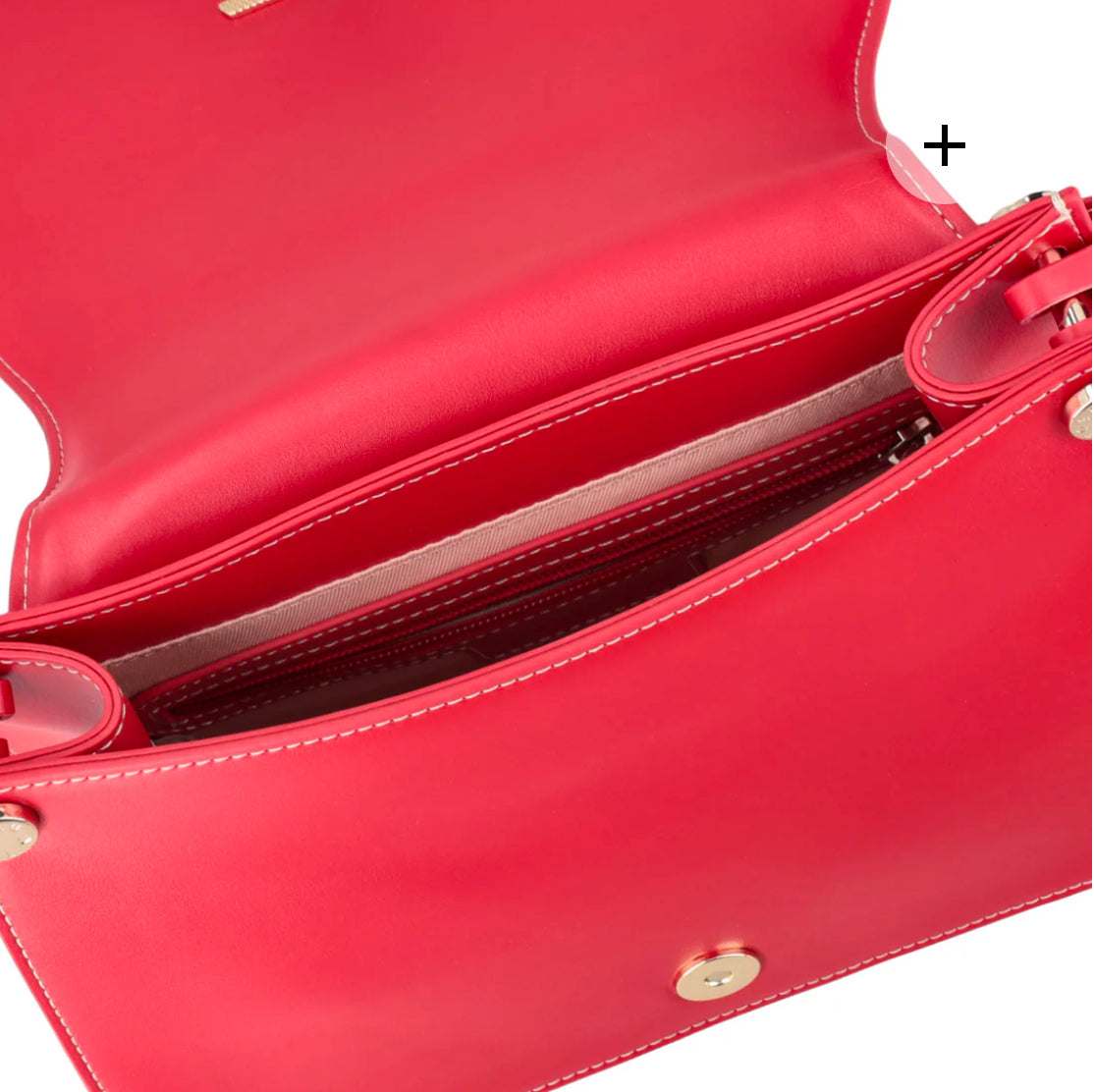 TOSCABLU
Borsa a spalla Margaret con logo colore rosso