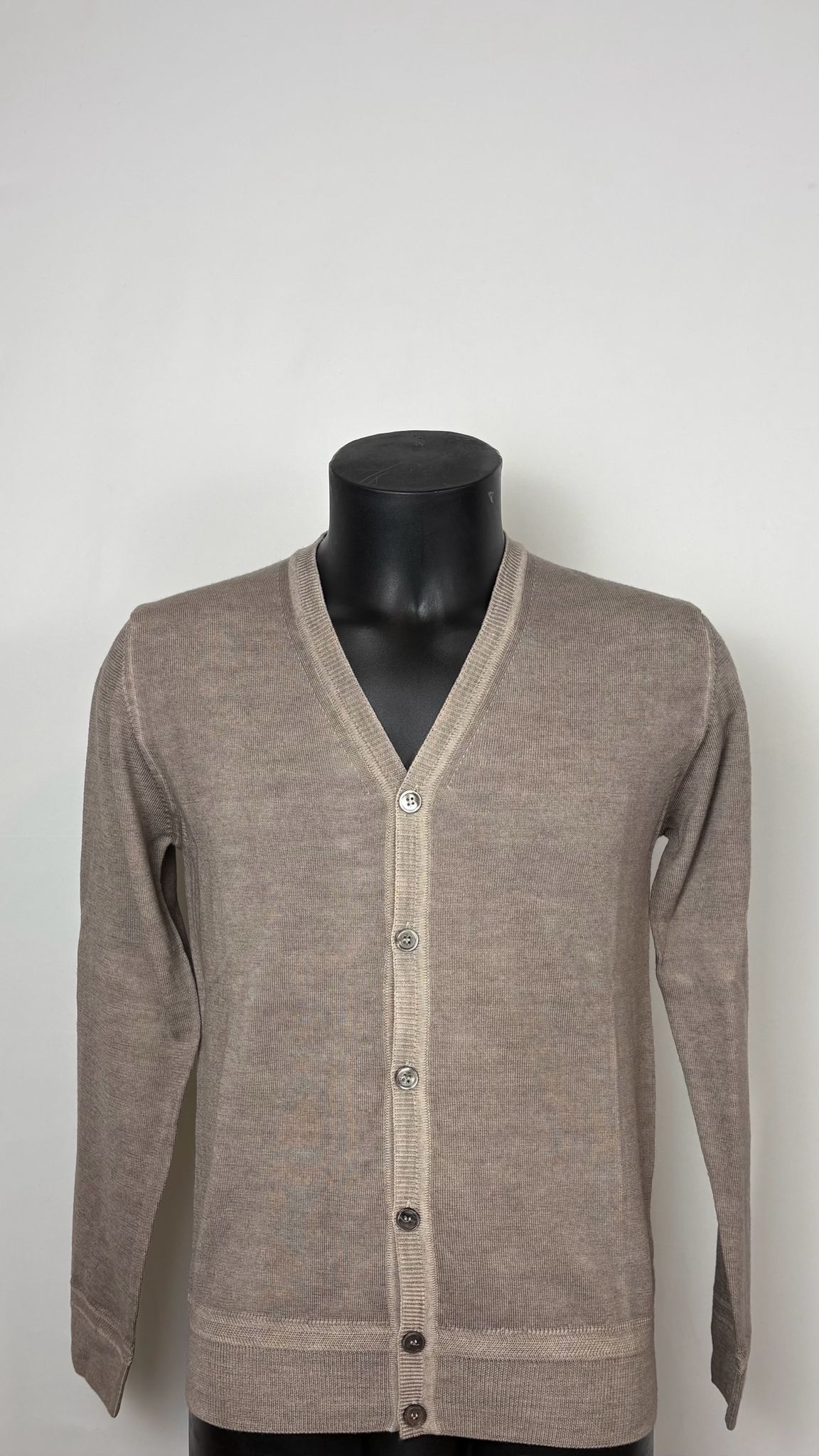 Cardigan tortora/beige Senses
