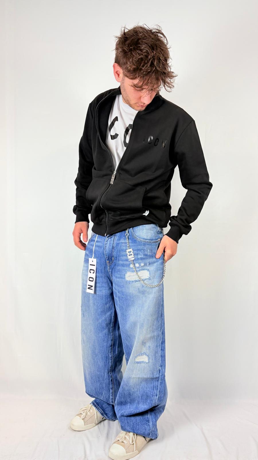 Felpa collo alto Icon