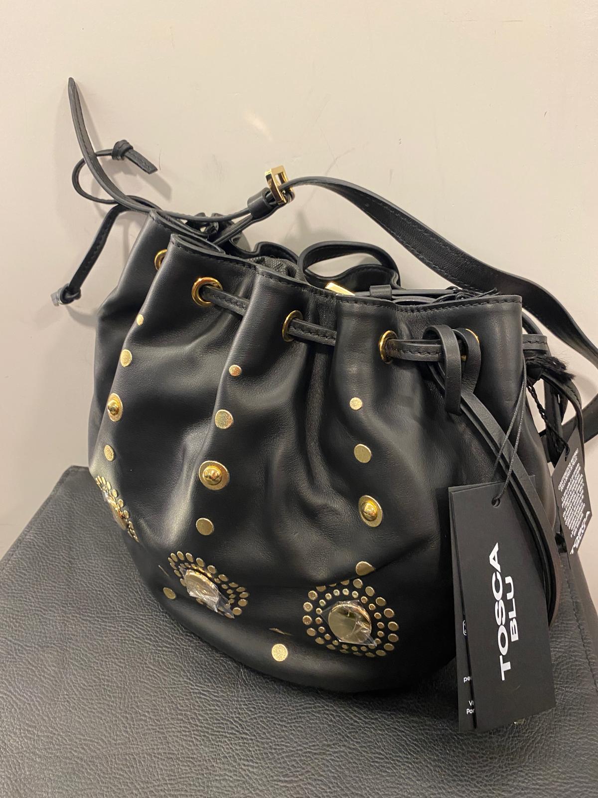 Borsetta a secchiello Tosca Blu