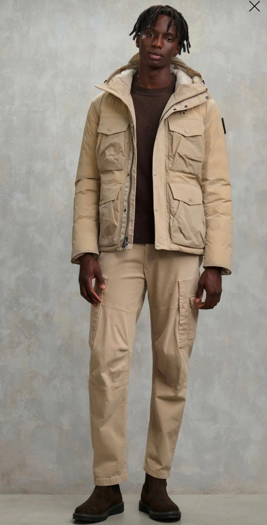 Piumino multitasche Berry