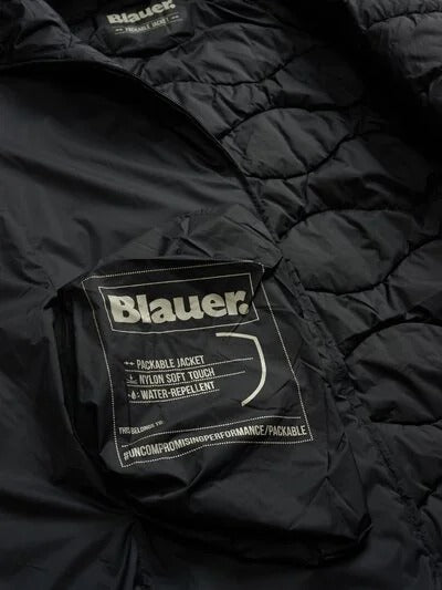 Giubbetto lungo impacchettabile Symphonya Blauer