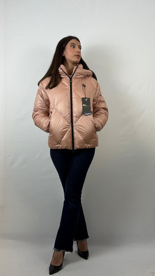 Piumino a rombo Lamartine Blauer