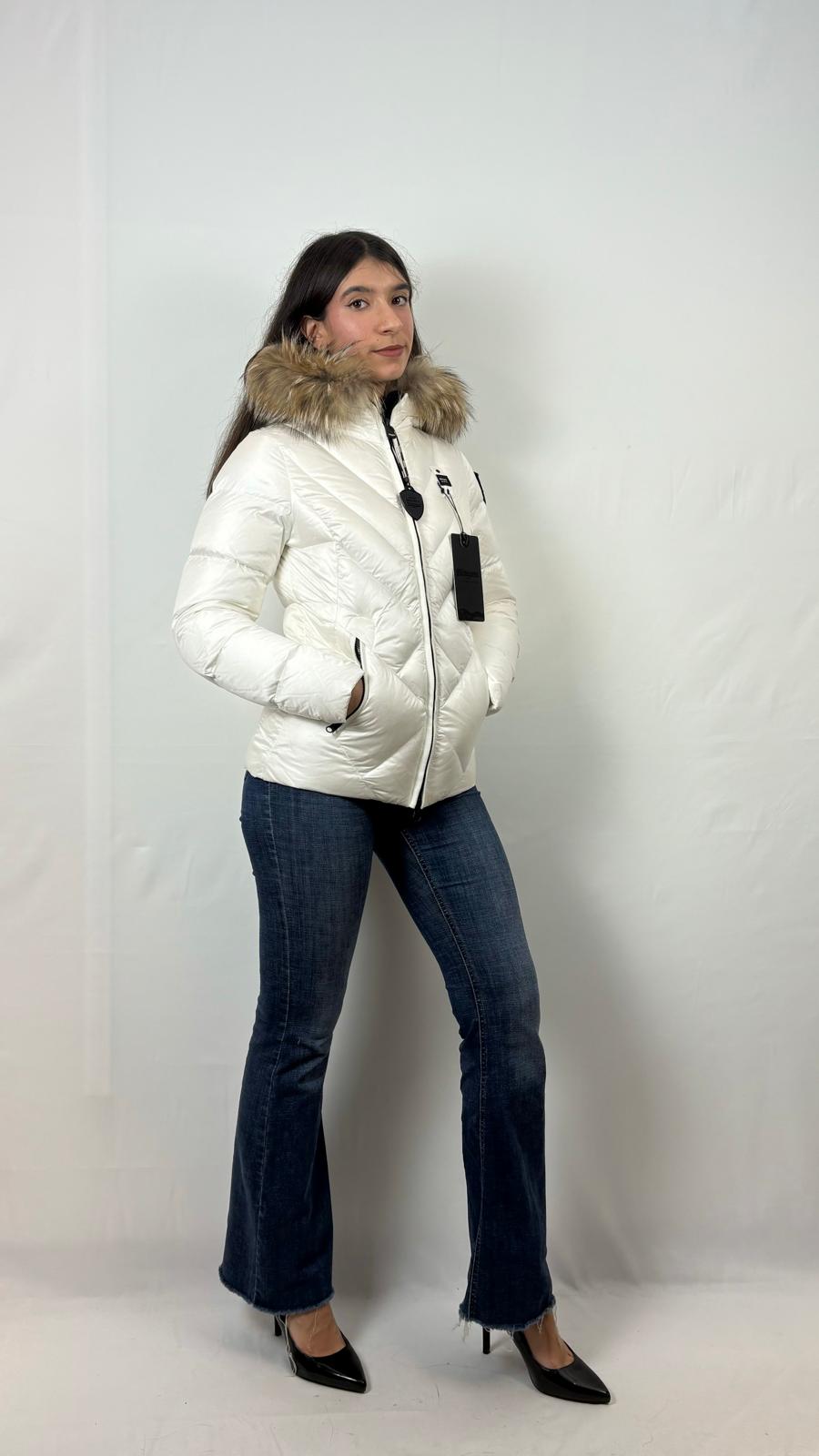 Piumino a linee geometriche Alicia