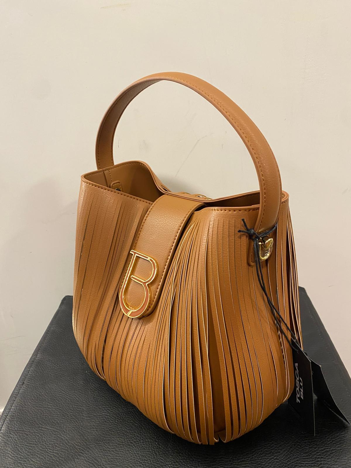 Borsetta a secchiello Tosca Blu