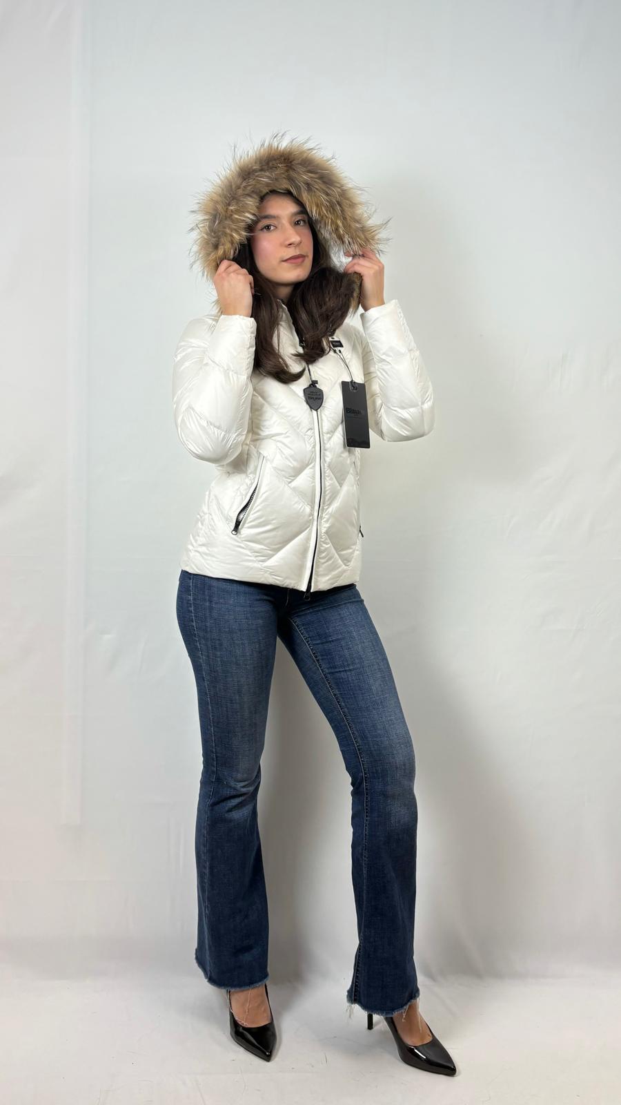 Piumino a linee geometriche Alicia