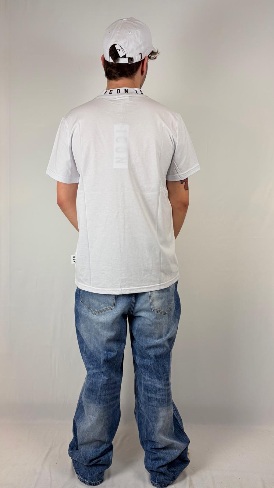 T-shirt logo ripetuto Icon