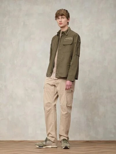 Camicia multitasche Lambert Blauer