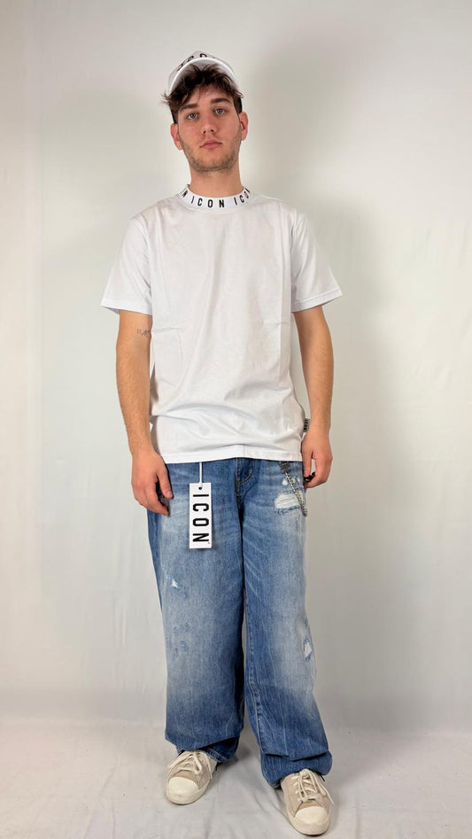 T-shirt logo ripetuto Icon