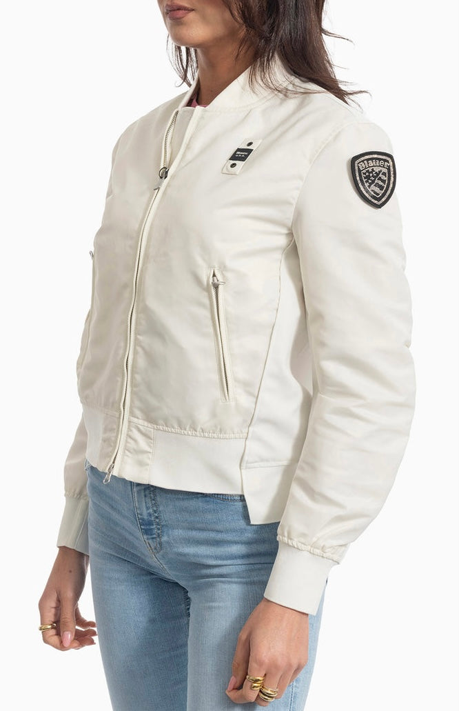 Bomber nylon e neoprene Laurie Blauer