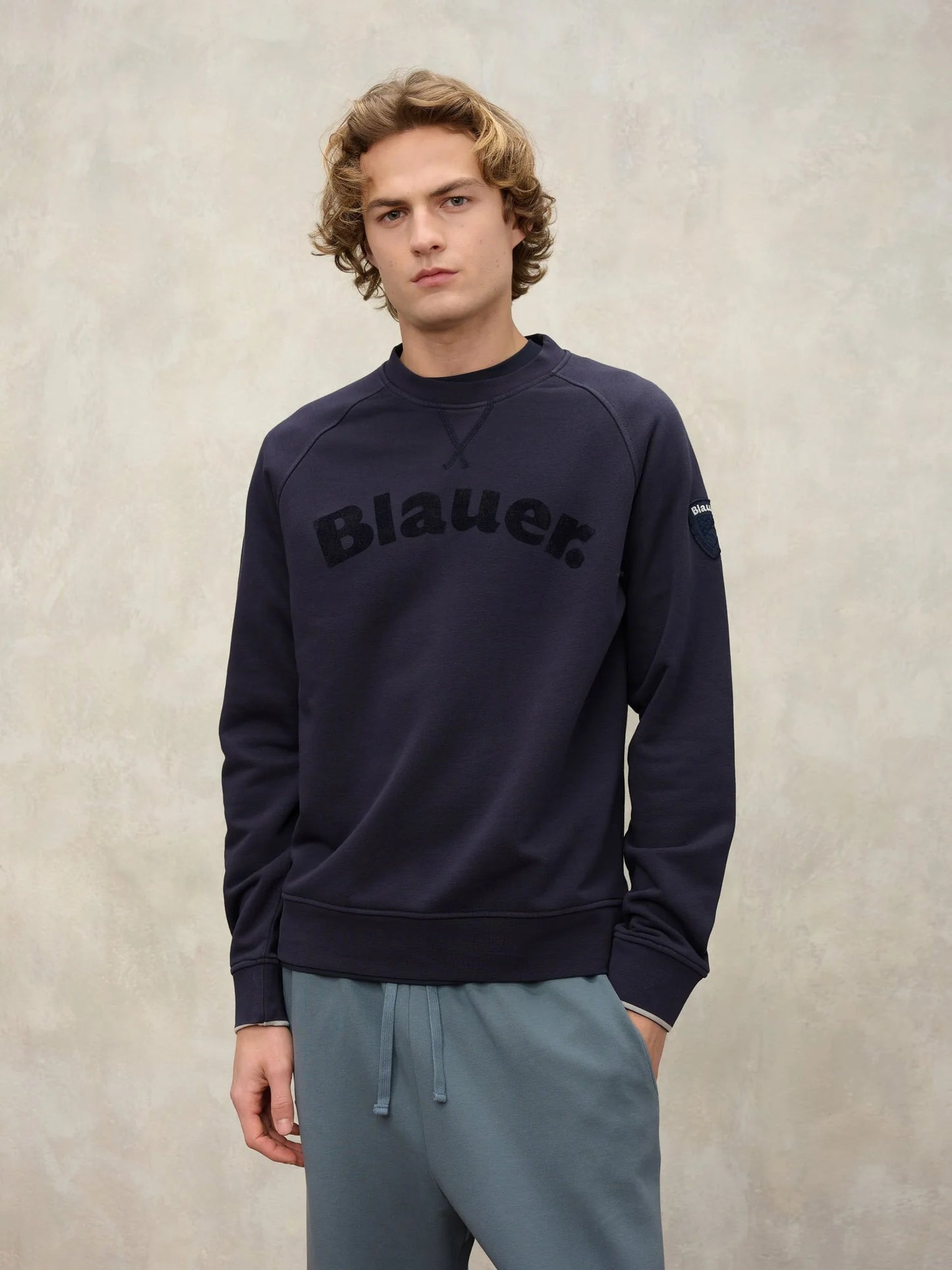 Felpa flock Camp Blauer