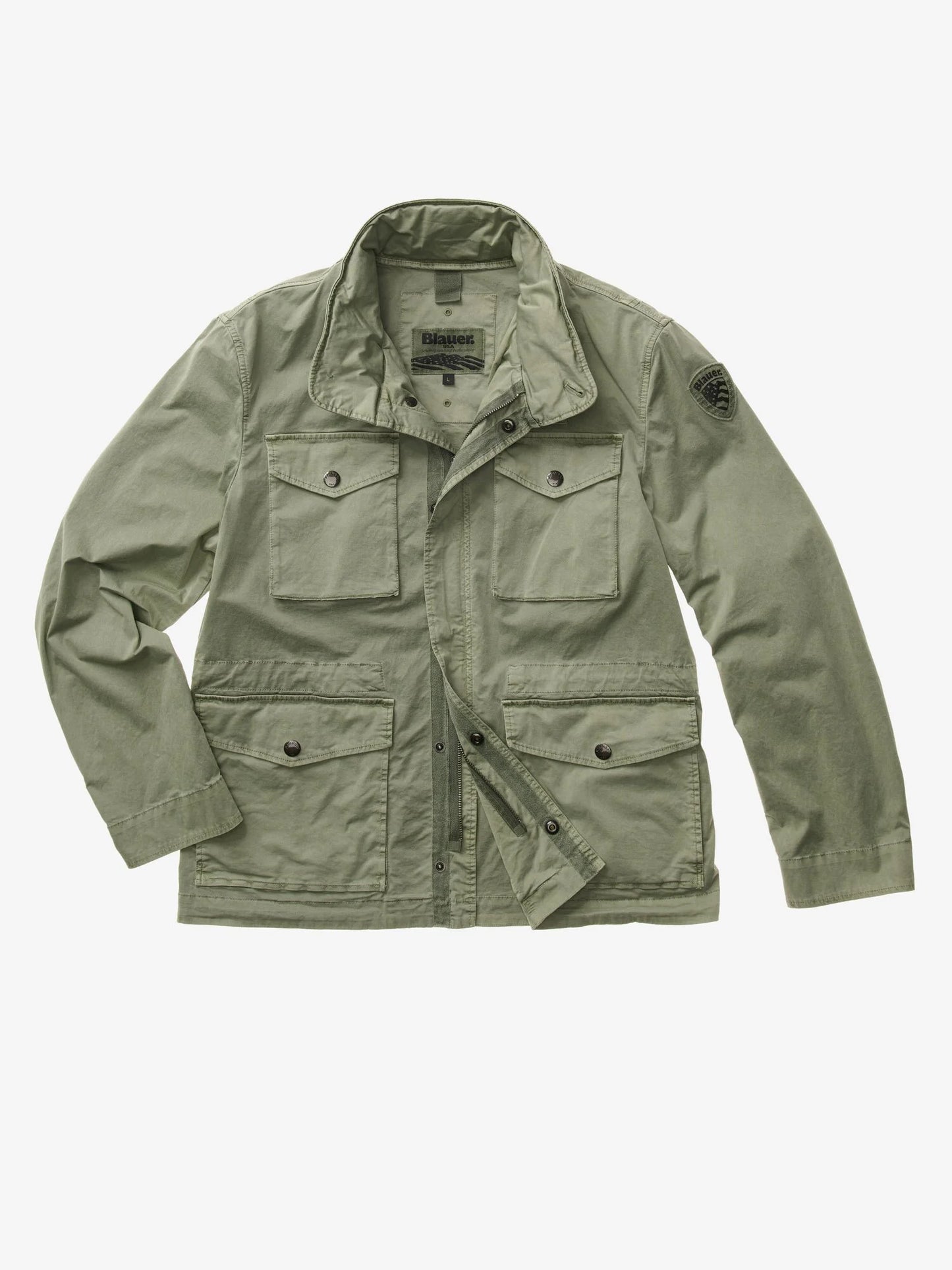 Giacca tinta in capo Ashmont Dyed Blauer