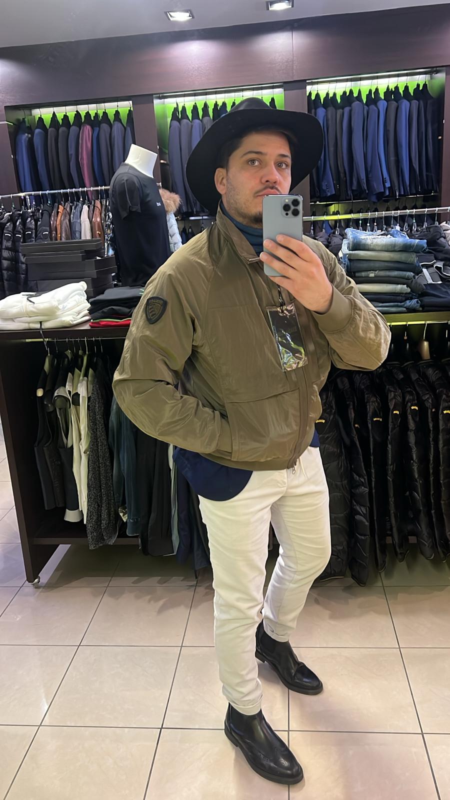 Giubbino corto foderato Blauer