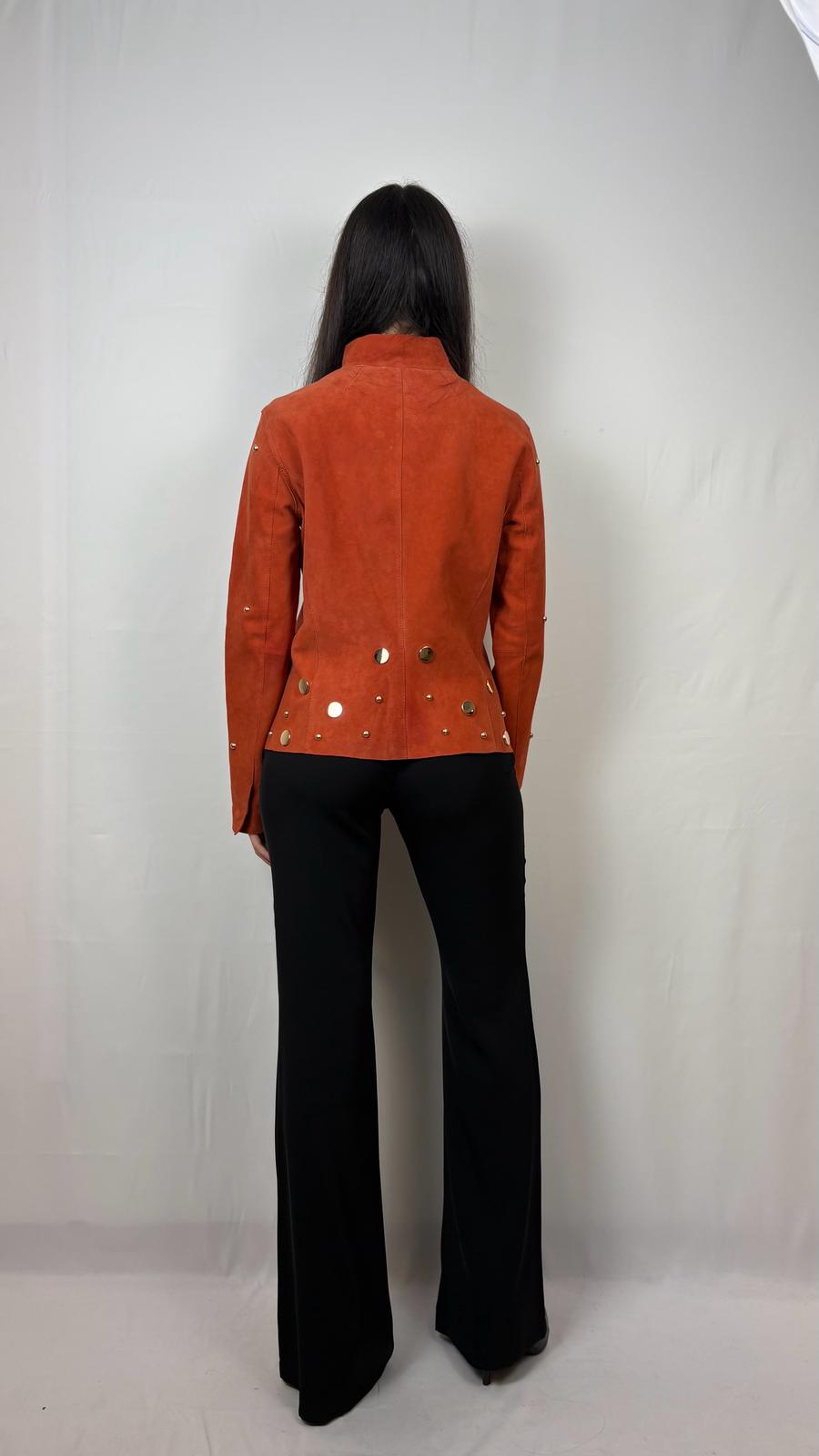 Capospalla in pelle Tosca Blu