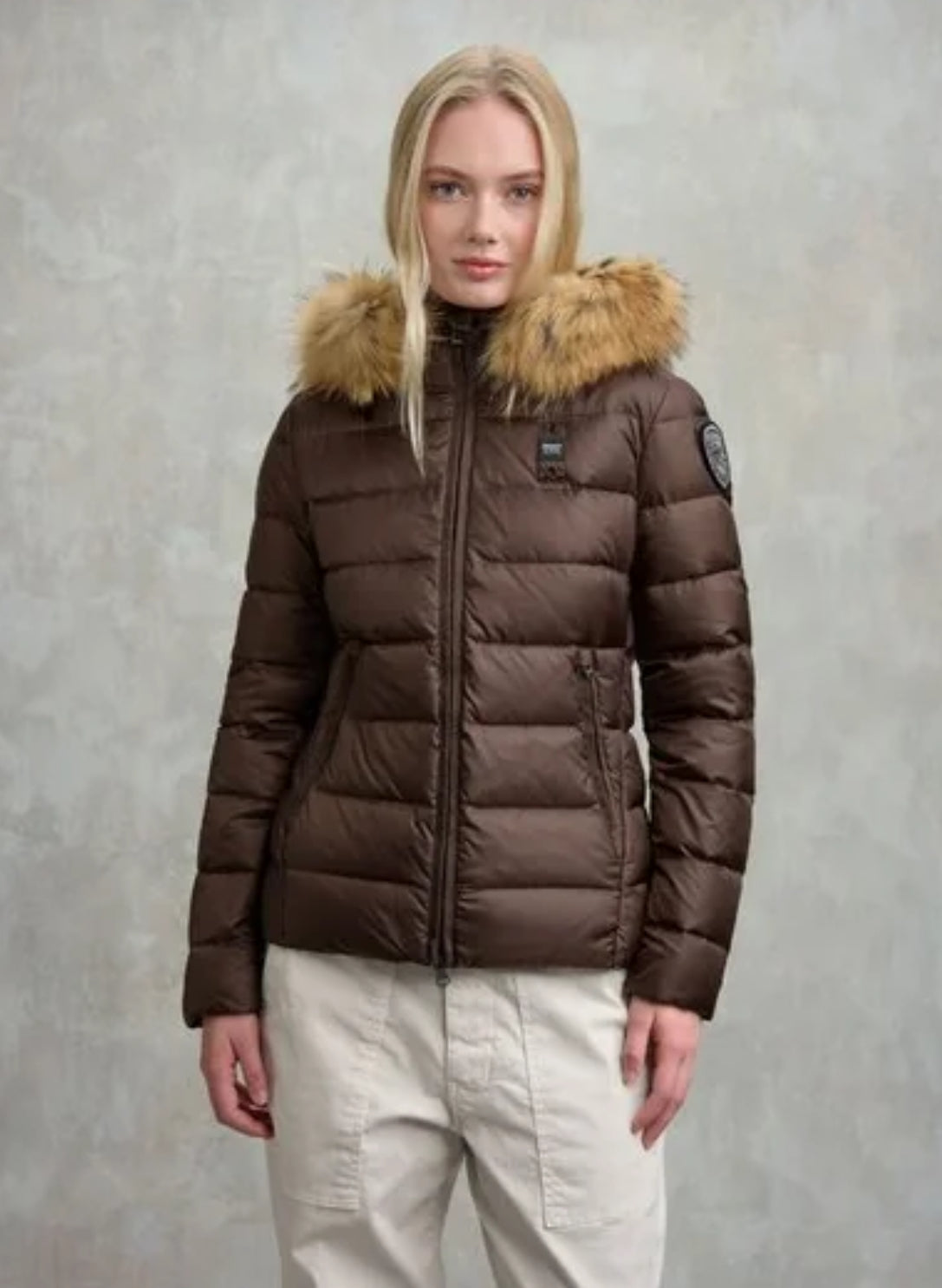 Piumino a righe Arcadia