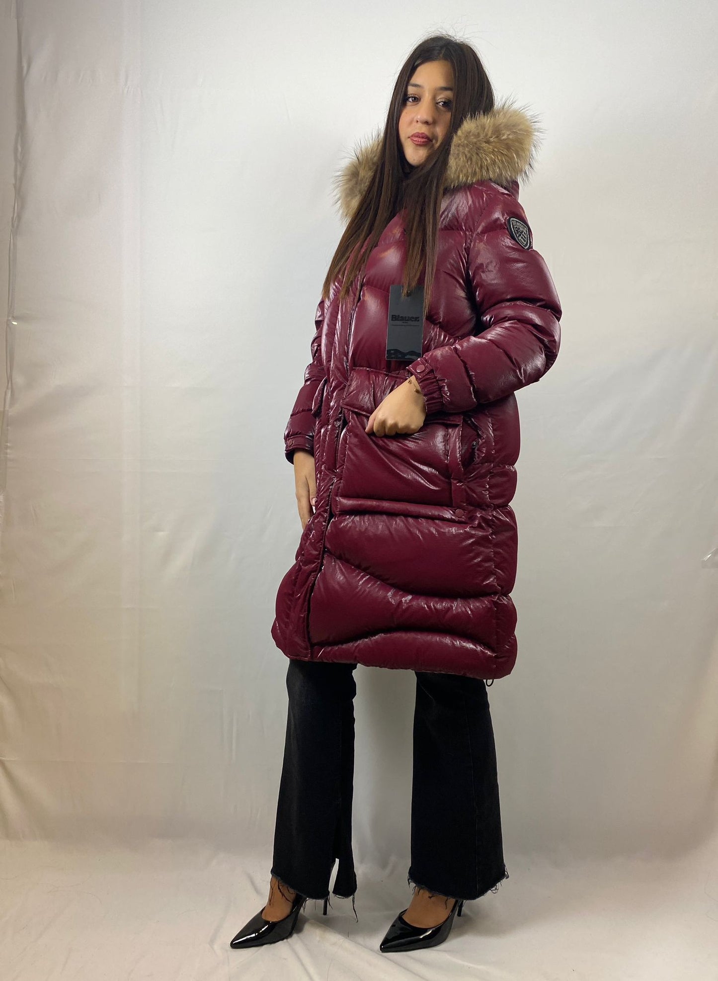 Piumino lungo Blauer