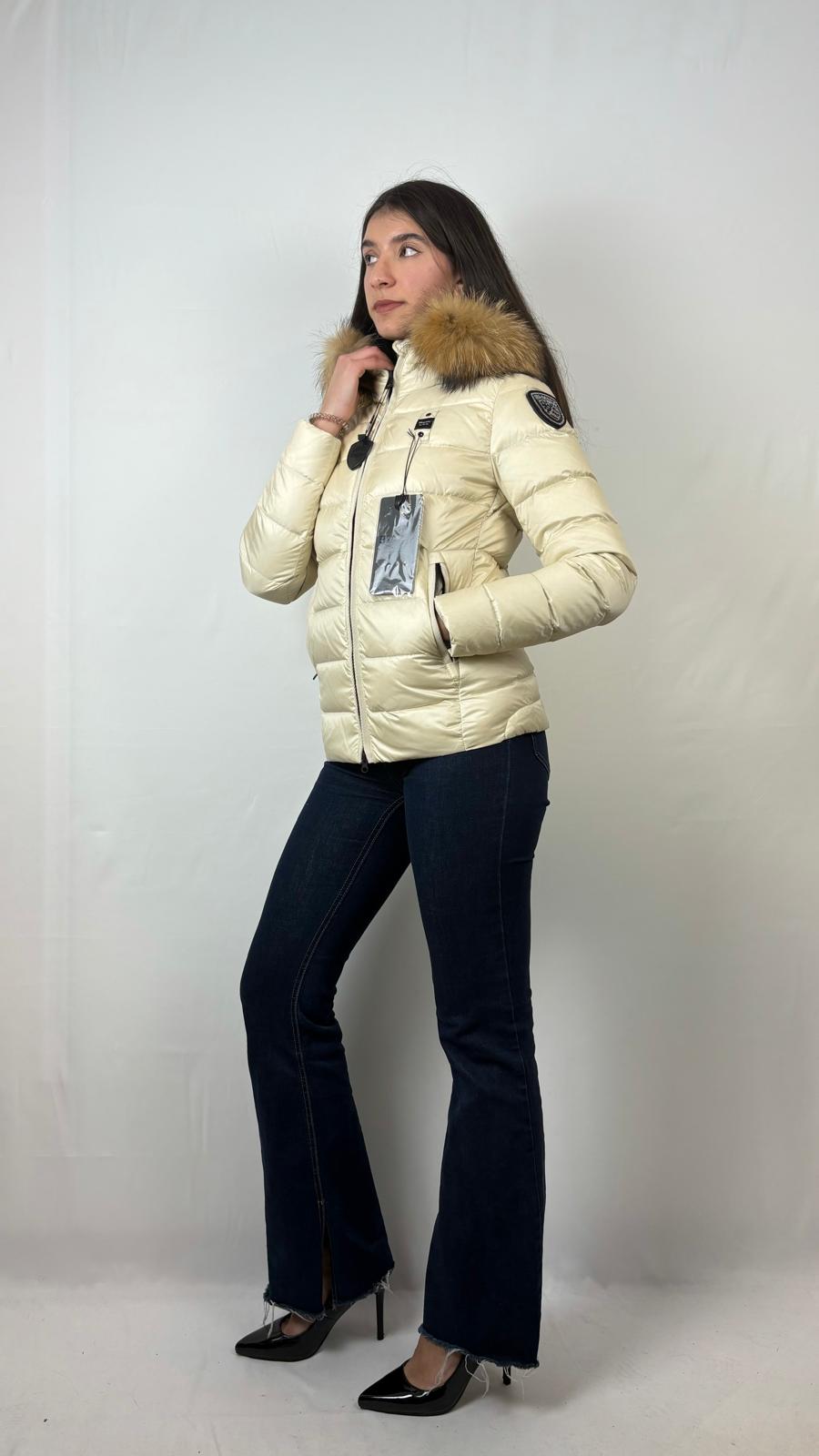 Piumino a righe Arcadia