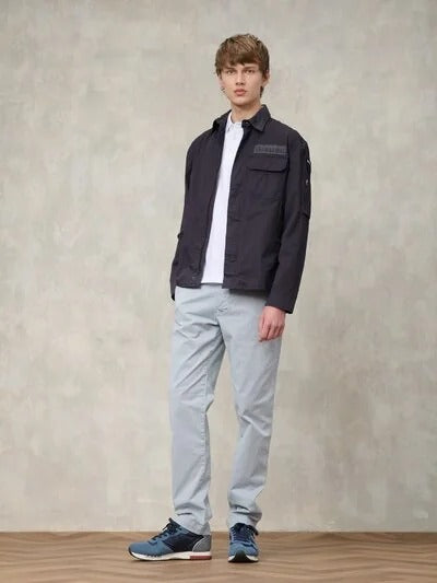 Camicia multitasche Lambert Blauer