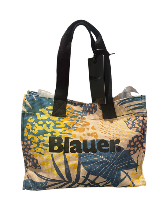 Borsa mare Blauer di tela