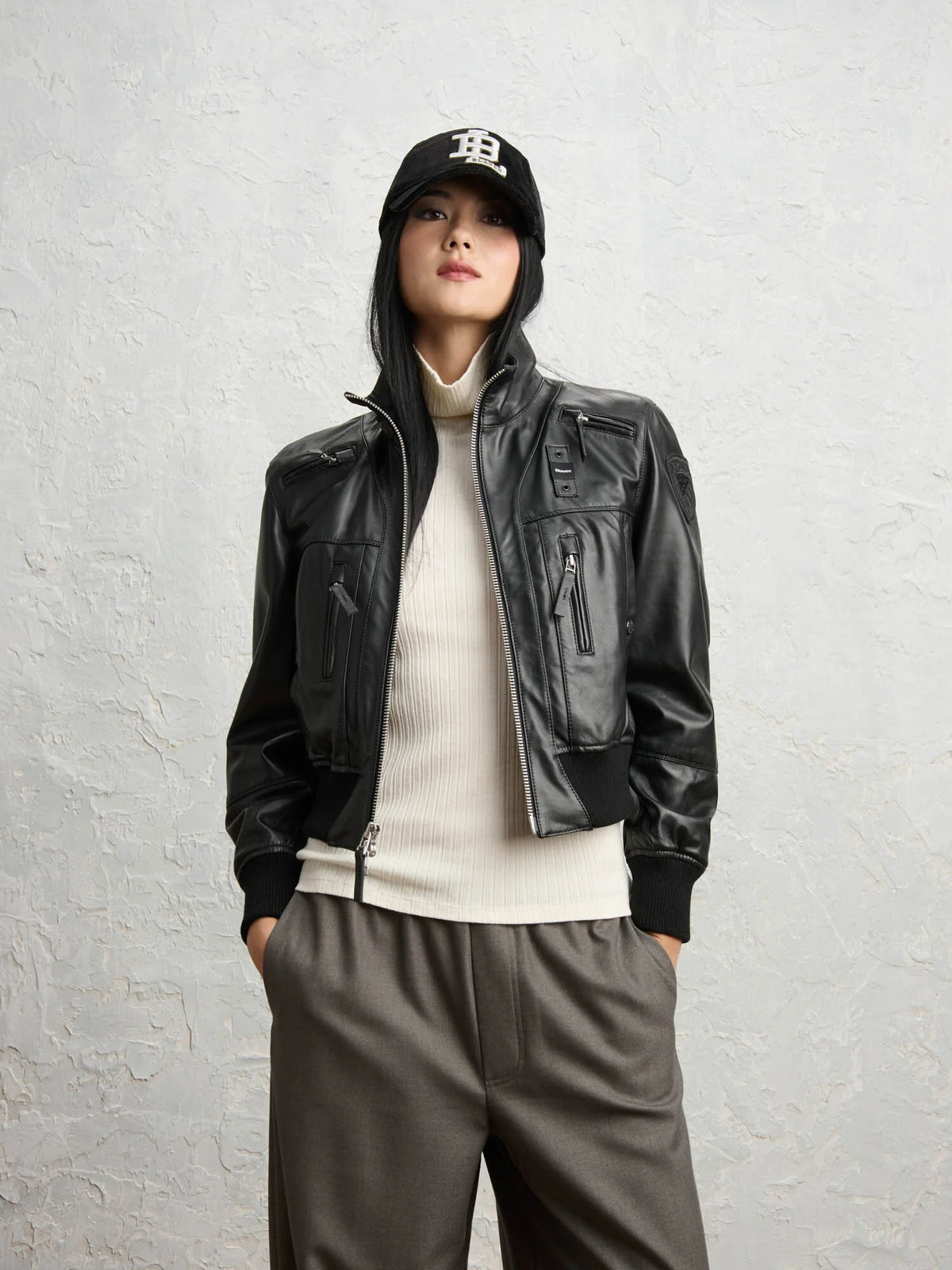 Blauer in pelle Violante