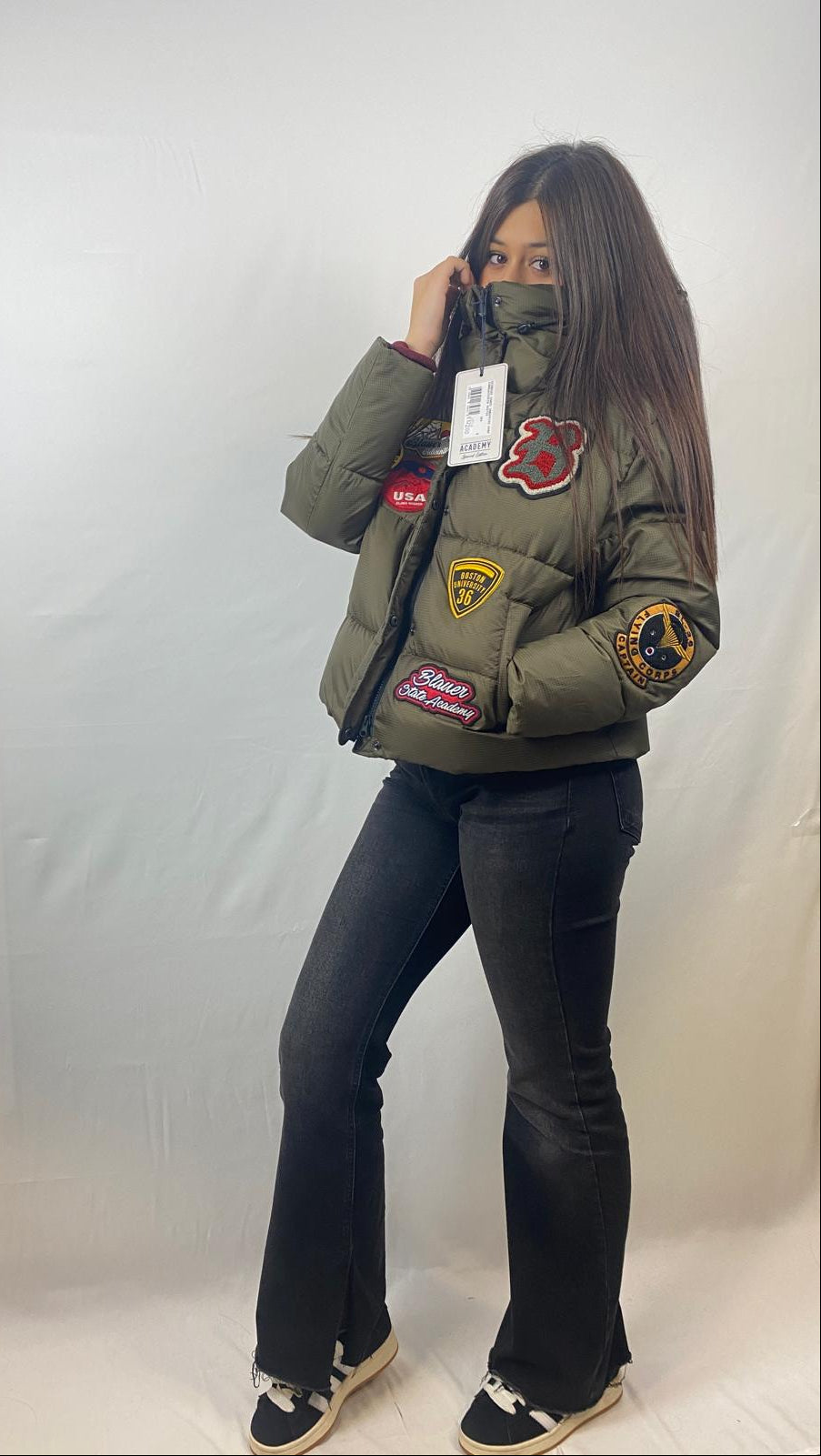 Bomber Academy Blauer