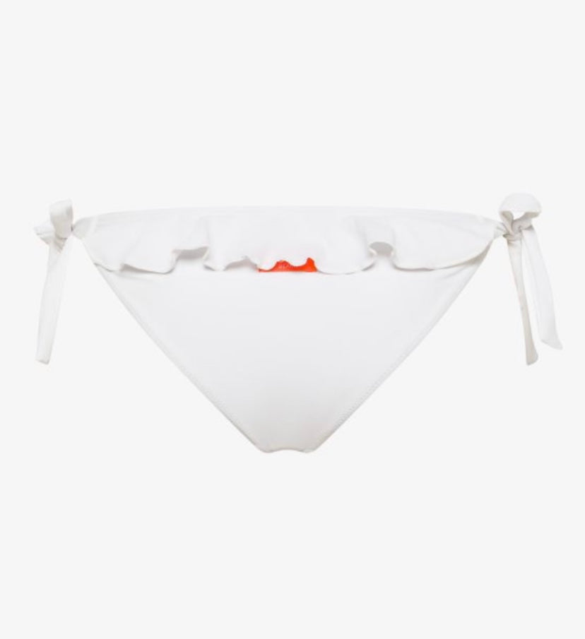 Slip mare con rouches bianco Sun68