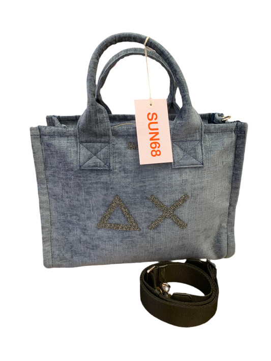 Borsa Sun68 “Cali midi back velvet”