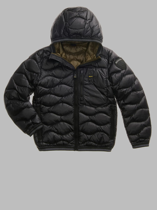 piumino ad onde Brinton Junior Blauer