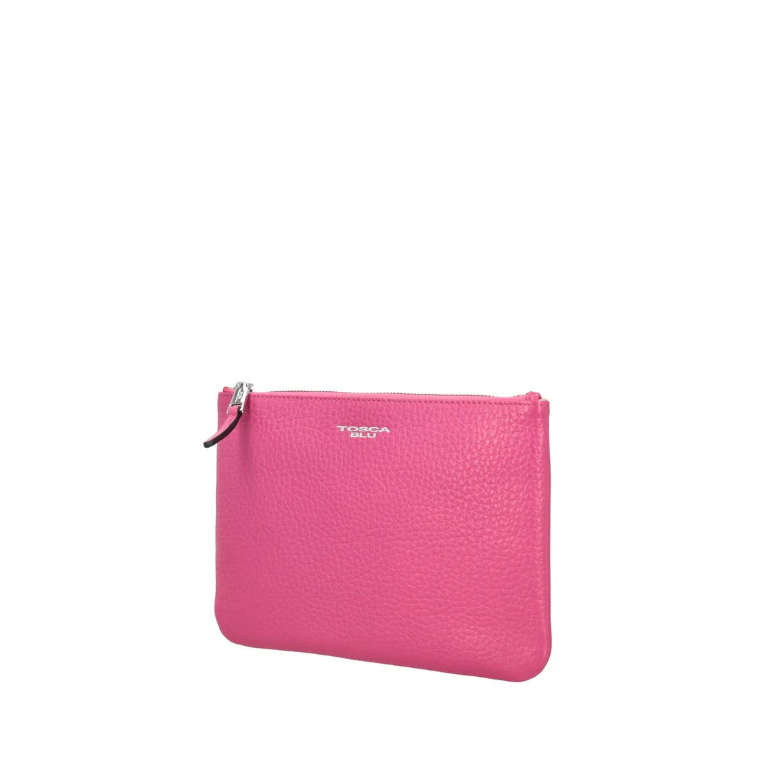 Tris pochette in pelle Citylife colore fucsia Tosca Blu