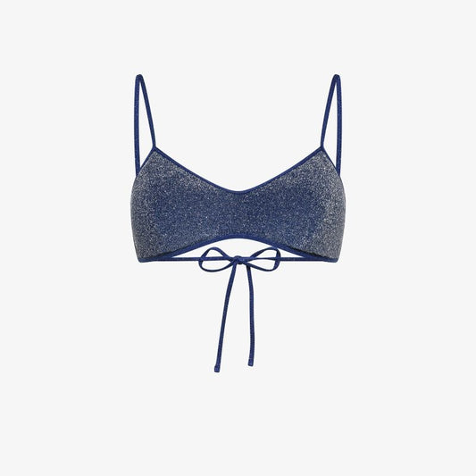 Top mare in lurex blu navy Sun68