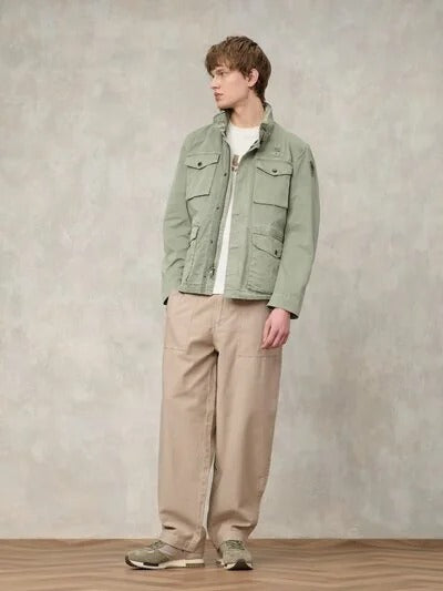 Giacca tinta in capo Ashmont Dyed Blauer