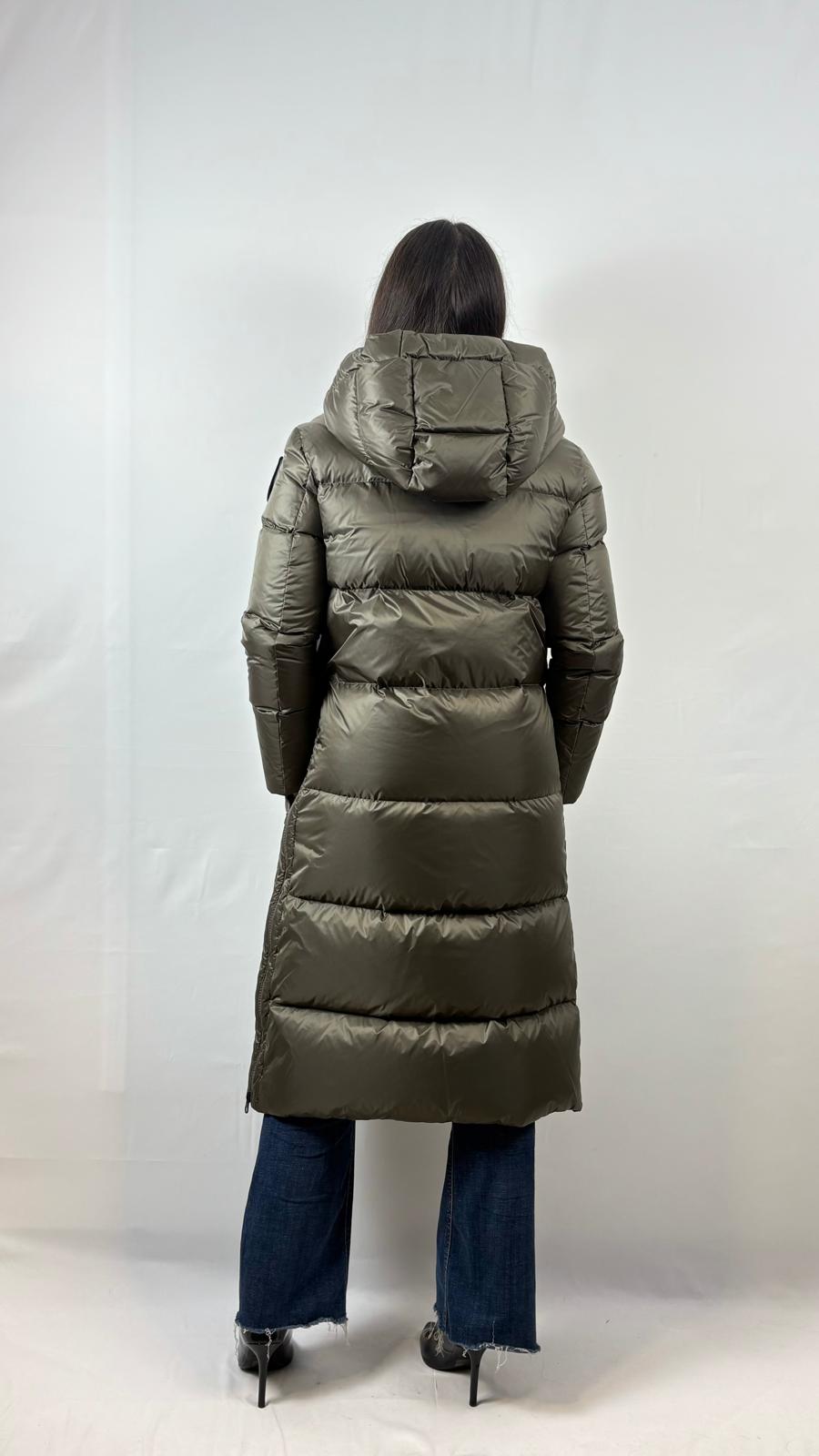 Piumino lungo morbido Celia Blauer