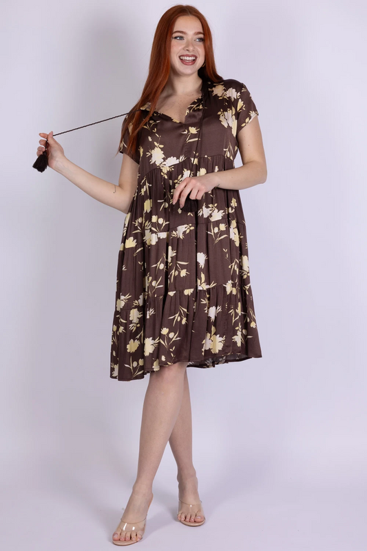 Abito misto seta Mara Carol