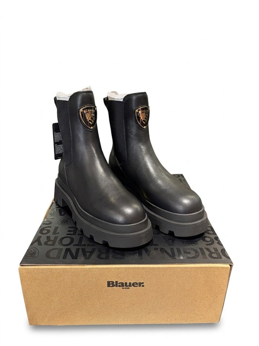 Stivaletto in similpelle Blauer Kimmel