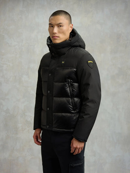 Piumino nylon e neoprene Brook