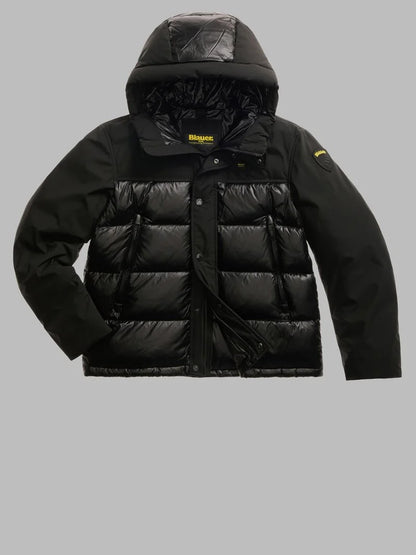 Piumino nylon e neoprene Brook