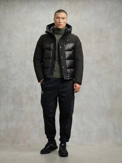 Piumino nylon e neoprene Brook