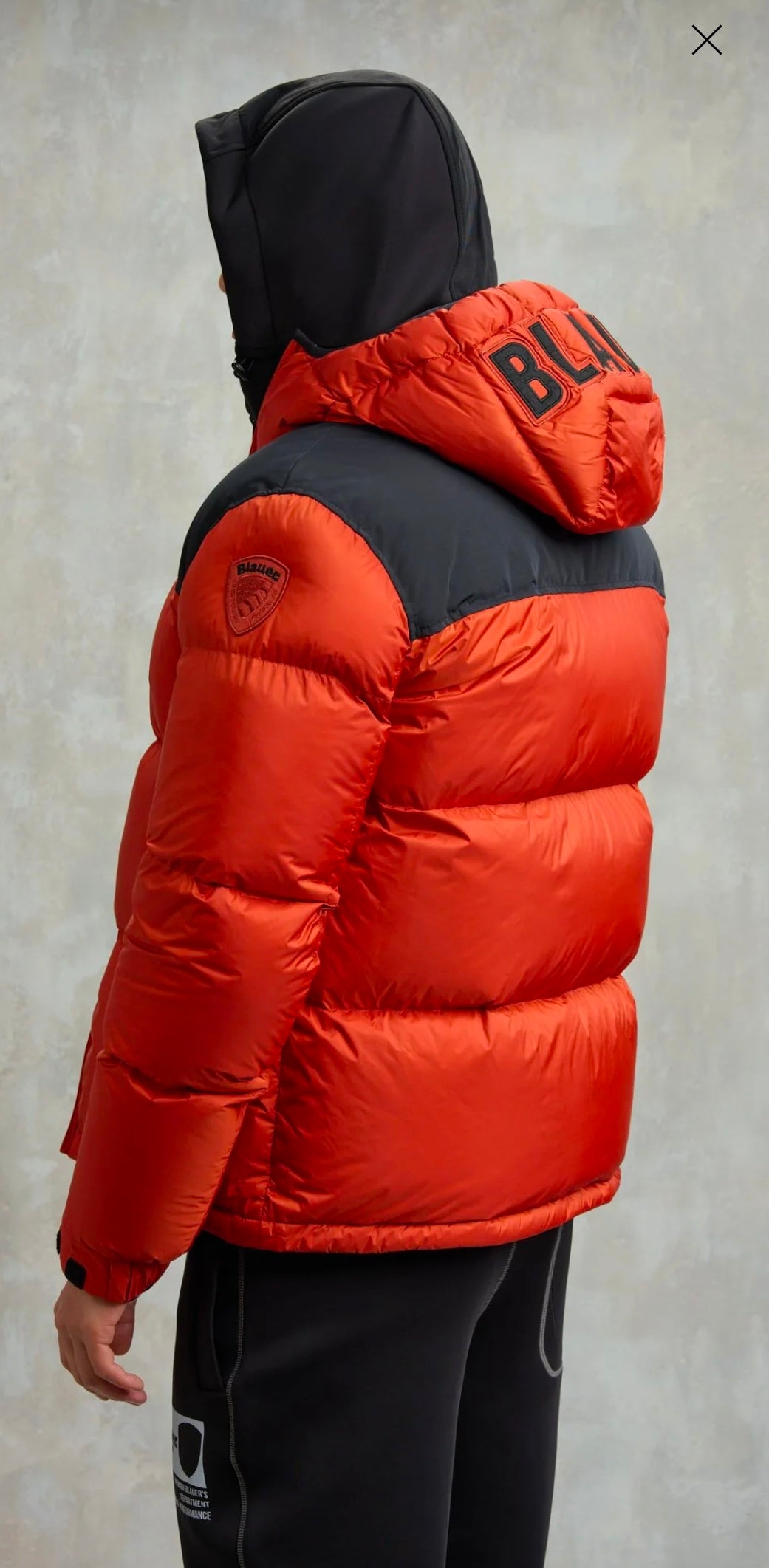 Piumino in nylon e taslan Bonad