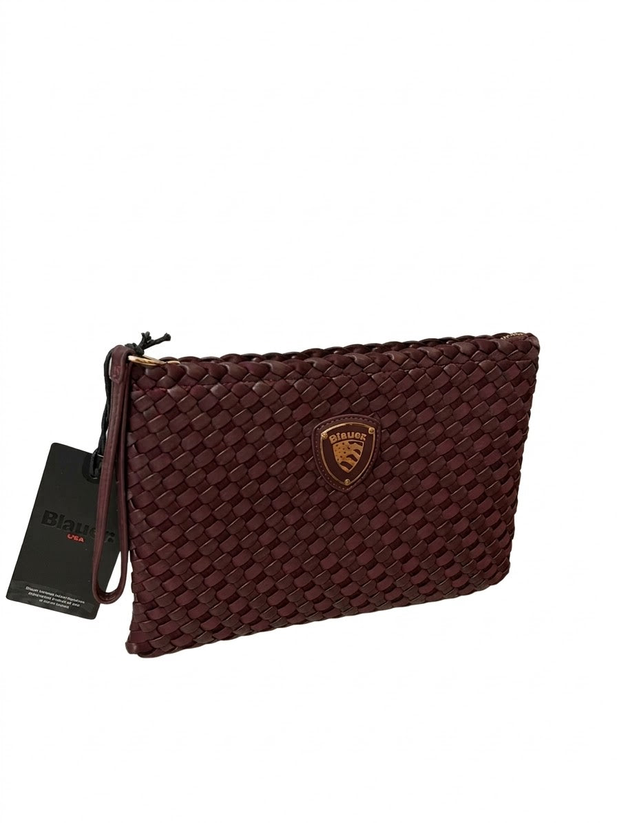 Pochette Blauer intrecciata Tung02